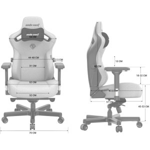Anda Seat Kaiser 3 L Gri