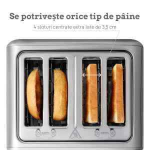Buydeem Inox, Prajitor de paine DT640E-SS/EU