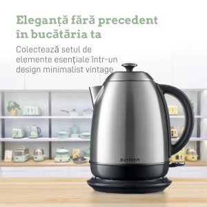 Buydeem 1.7L, Inox, K640-SS/EU