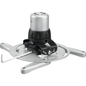 Vogels Suport tavan, tija de 80 cm, max. 20 kg, ∅ 30-337 mm, negru-argintiu