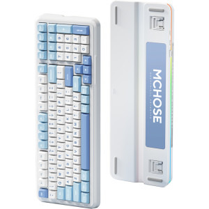 MCHOSE K99 Wireless Hyacinth Switch, Sky Blue