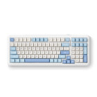 Tastatura Gaming MCHOSE K99 Wireless Hyacinth Switch, Sky Blue