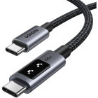 Cablu de date / adaptor Ugreen L509, USB-C Male la USB-C Male, 100 W, 0.5 m, Black