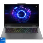 Laptop Lenovo Gaming 17.3'' LOQ 17IRX10, FHD IPS 165Hz, Procesor Intel® Core™ i7-13650HX (24M Cache, up to 4.90 GHz), 16GB DDR5, 1TB SSD, GeForce RTX 5050 8GB, No OS, Luna Grey