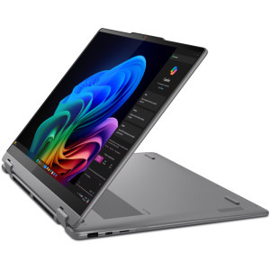 Lenovo 16'' Yoga 7 2-in-1 16ILL10, 2.8K OLED 120Hz Touch, Procesor Intel® Core™ Ultra 7 258V (12M Cache, up to 4.80 GHz), 32GB LPDDR5X, 1TB SSD, Intel Arc 140V, No OS, Luna Grey, 3Yr Onsite Premium Care