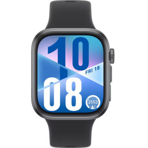 Huawei Watch Fit 4, Black cu Black Fluoroelastomer Strap
