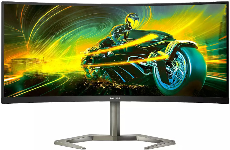 Monitor LED Philips Gaming 34M1C5500VA Curbat 34 inch UWQHD VA 1 ms 165 Hz HDR FreeSync Premium