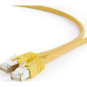 Cablu retea Gembird CAT6a Patch Cable S/FTP 1m yellow