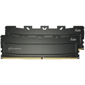 Exceleram Black Kudos 16GB DDR4 3000MHz CL16  Dual Channel Kit