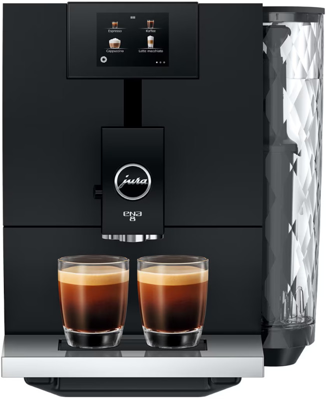 Espressor de cafea JURA ENA 8 Touch Full Metropolitan Black EC Negru, 1450W, 15bar, 1.1L