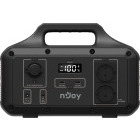 nJoy Power Base 600, statie portabila stocare energie, 600W, 7x porturi alimentare, 4x moduri reincarcare, Management software