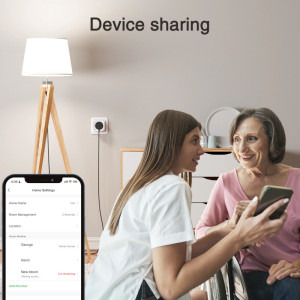 Gosund Priza inteligenta EP8, Wi-Fi, 16 A, 3680 W, Control aplicatie