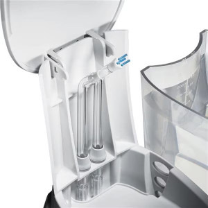 WATERPIK Irigator oral Aquarius WF-660, 10 trepte presiune, 6 rezerve, Alb