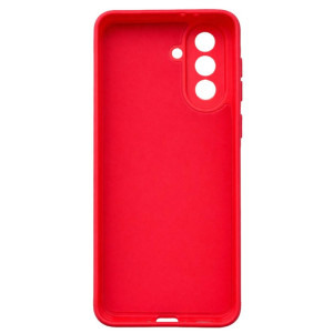 Lemontti Capac protectie spate Silicon Soft Slim Red pentru Galaxy A37