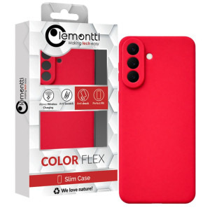 Lemontti Capac protectie spate Silicon Soft Slim Red pentru Galaxy A37