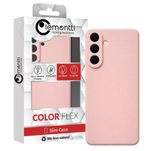 Lemontti Capac protectie spate Silicon Soft Slim Pink pentru Galaxy A37