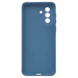 Lemontti Capac protectie spate Silicon Soft Slim Bleumarin pentru Galaxy A57