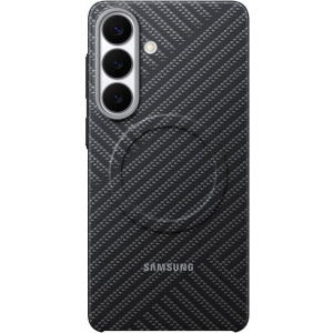 Samsung Capac protectie spate Carbon Magnet Grey pentru Galaxy S26 Plus