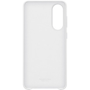 Samsung Capac protectie spate Kindsuit (Leather) Light Gray pentru Galaxy S25 Edge