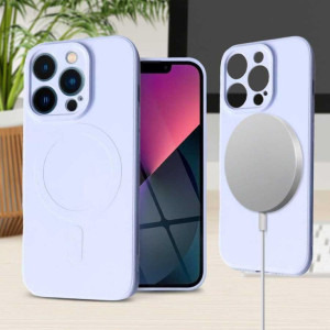 Lemontti Capac protectie spate Silicon MagSafe Lila iPhone 15 Pro Max