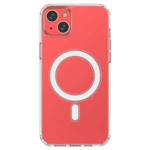 Lemontti Capac protectie spate MagSafe Transparent pentru iPhone 15 Plus