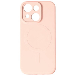 Lemontti Capac protectie spate Silicon MagSafe Pink pentru iPhone 15 Plus