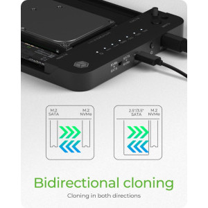Icy Box IB-2915MSCL-C31 USB 3.2 Gen 2 Type-C Black