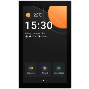 Sonoff Panou de control Smart NSPanel120PW, Wi-Fi, ZigBee, Bluetooth, Control vocal, Display LED, Masurare consum energie, Matter
