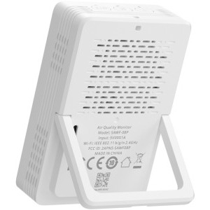 Sonoff Senzor pentru calitatea aerului Smart SAWF-08P, Wi-Fi, Control vocal, Matter