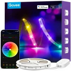 Govee Banda LED RGB Smart h618c3d1, Wi-Fi, Bluetooth, 10 m