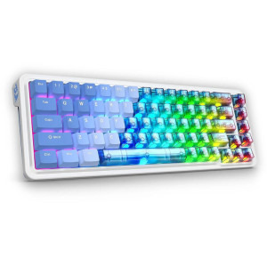 Redragon Nova Magnetic RGB White/Blue Linear Pink Switch Mecanica