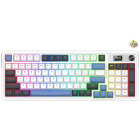 Tastatura Gaming Redragon Galatin Pro RGB White/Blue Mambo Switch Mecanica