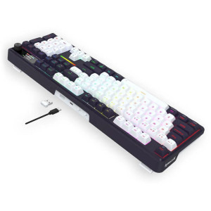 Redragon Terraflare Pro RGB Black/White Mint Mambo Switch Mecanica
