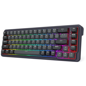Redragon Nova Magnetic RGB Black Pink Switch Mecanica