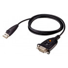 Cablu componente ATEN USB Male la RS232 Male, 1.2m, Negru