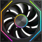 Ventilator ALPHAGEAR Mistral ARGB black
