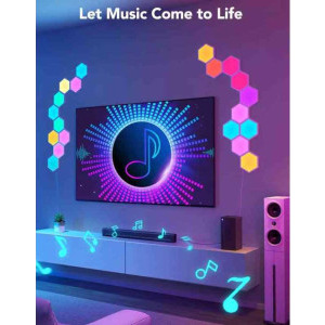 Govee Extensie panou LED RGB Smart H1061002, Wi-Fi, Bluetooth, 2 buc