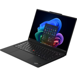 Lenovo 14'' ThinkPad X1 Carbon Gen 14 Aura Edition, WUXGA IPS Touch, Procesor Intel® Core™ Ultra 7 355 (12M Cache, up to 4.70 GHz), 32GB LPDDR5X, 1TB SSD, Intel Graphics, Win 11 Pro, Black