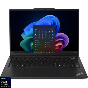 Lenovo 14'' ThinkPad X1 Carbon Gen 14 Aura Edition, 2.8K OLED 120Hz VRR Touch, Procesor Intel® Core™ Ultra X7 368H (18M Cache, up to 5.00 GHz), 64GB LPDDR5X, 2TB SSD, Intel Arc B390, Win 11 Pro, Black