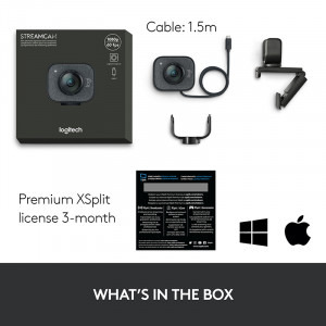 Logitech StreamCam, FHD, USB-C, Graphite