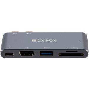 Canyon Multiport Universal, Thunderbolt 3, 5-in1