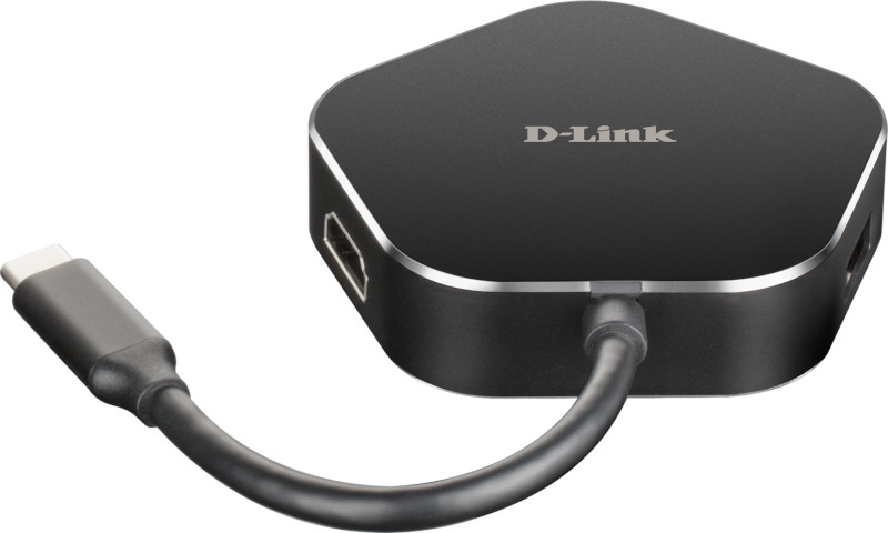 D-Link 4-in-1 DUB-M420 USB Tip C