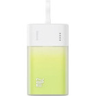 Baterie externa Baseus Popsicle 5200 mAh, 20W, cablu Lightning incorporat, pentru Apple iPhone, Forest Green