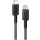 Cablu de date / adaptor Anker 322, USB-C Male la USB-C Male, 0.9 m, PD 60W, Black