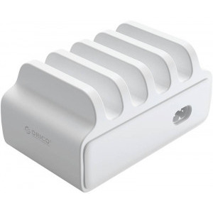 Orico DUK-4P, 4x USB, 30W, Smart IC, White