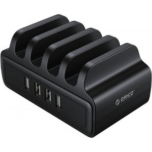 Orico DUK-4P, 4x USB, 30W, Smart IC, Black