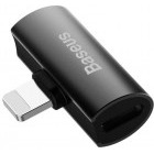 Cablu de date / adaptor Baseus Adaptor CAL46-01, Ligthning Male la 2x Lightning Female, Black