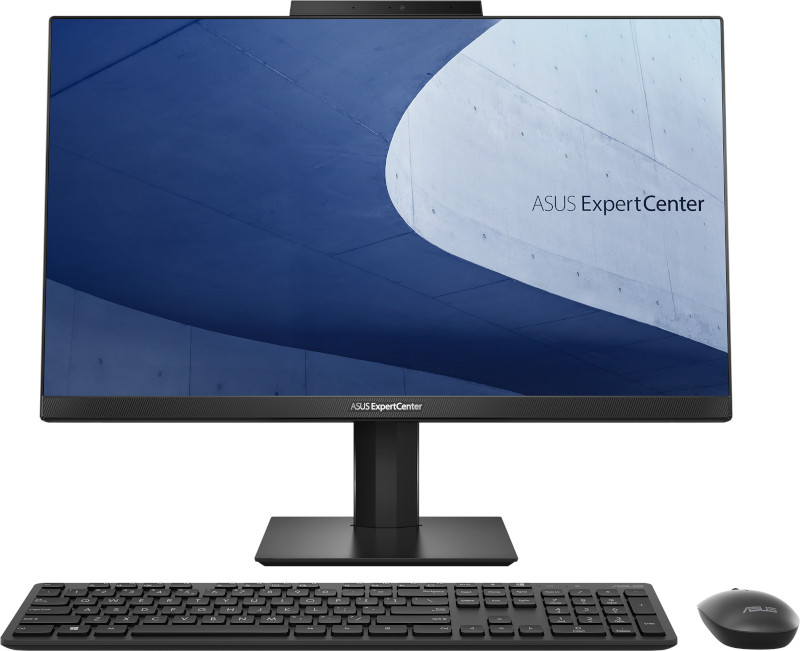 All-In-One PC ASUS ExpertCenter E5, 23.8 inch FHD, Procesor Intel® Core™ i3-11100B 3.6GHz Tiger Lake, 8GB RAM, 256GB SSD, UHD Graphics, Camera Web, VeriView, no OS