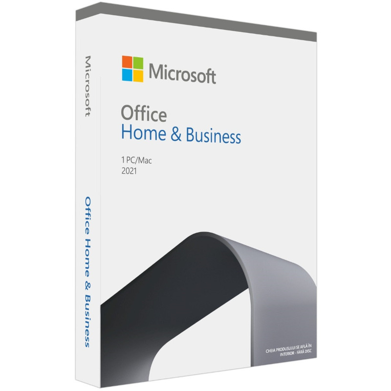 Licenta Microsoft Office Home and Business 2021 64-bit Engleza, 1 PC ...