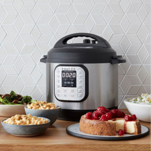 Instant Pot Multicooker 7-in-1 Duo 6, 1000W, 5.7L, Argintiu/Negru